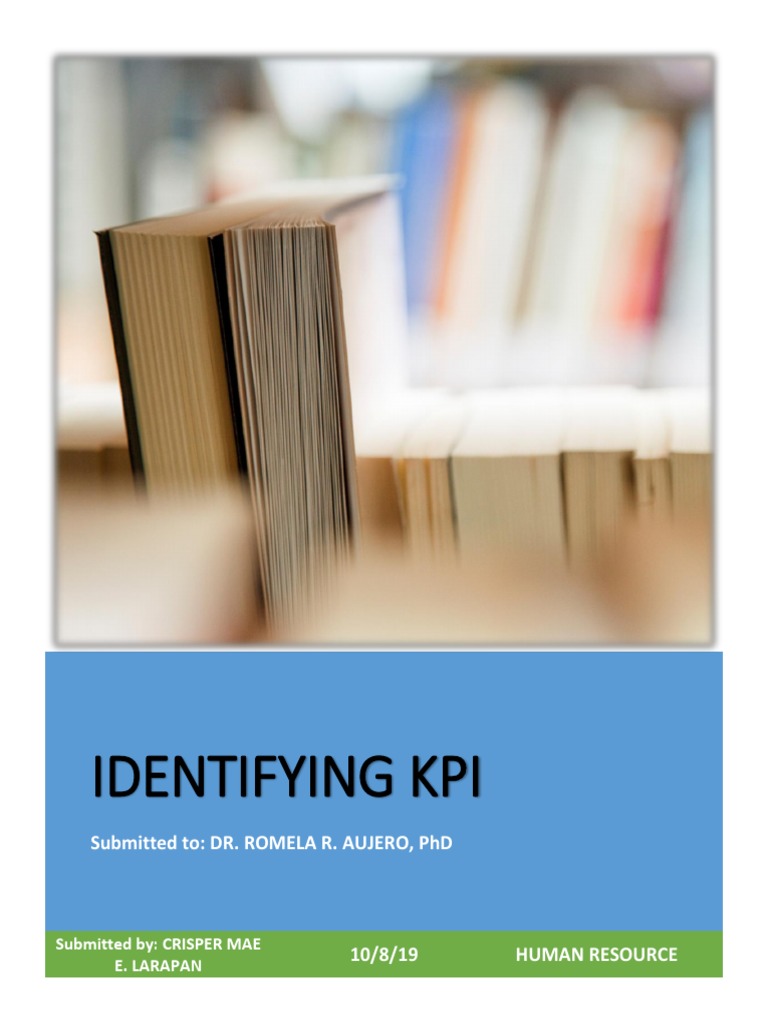 Identifying Kpi PDF Tax Return (United States) Taxes