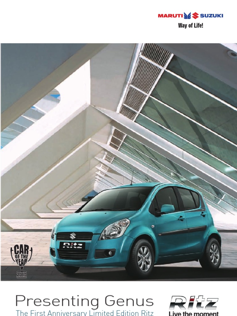 2010 Maruti Suzuki Ritz Genus Features | PDF | Engines | Car Body Styles