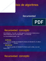 Recursividad