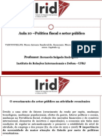 Aula 10 - Política fiscal e setor público.pdf