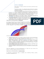Importance of Biochemistry