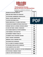 Lista Final Precandidatos Al Congreso 2020 PDF