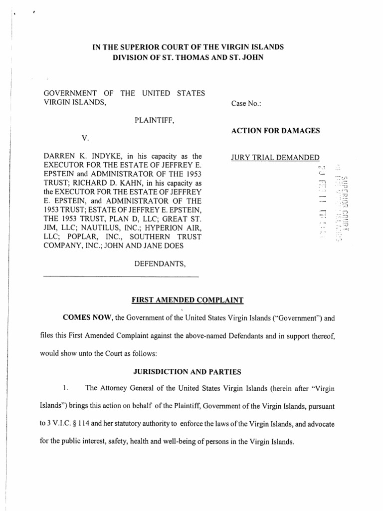 First Amended Complaint PDF