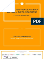 Distribusi Frekuensi Dan Ukuran Data Statistik