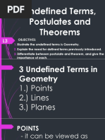 Geometry Theorems and Postulates List | PDF | Rectangle | Triangle