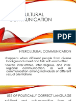 Intercultural Communication