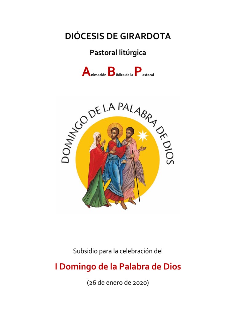 CEC Subsidio Domingo de La Palabra de Dios PDF eucaristía Biblia