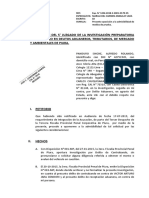 Escrito de Descargo Contra Integracion