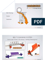 1. Belt Cleaner Inspection