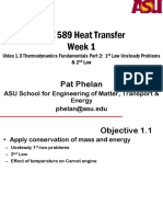 MAE 589 Video 1 - 3 Thermodynamics Fundamentals Part 2