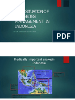 NEW SNAKEBITE MANAGEMENT GUIDELINES IN INDONESIA