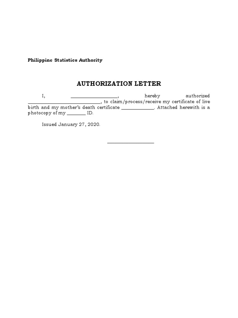 Authorization PSA | PDF