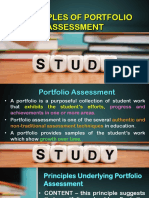 Principles of Portfolio Assessment Explained