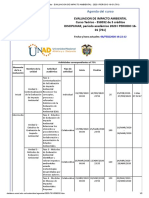 Agenda - EVALUACION DE IMPACTO AMBIENTAL - 2020 I PERIODO 16-01