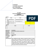 Silabus Sekuritas Pendapatan Tetap & Derivatif - Genap19-20 PDF