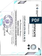 Setrifikat Gmas PDF