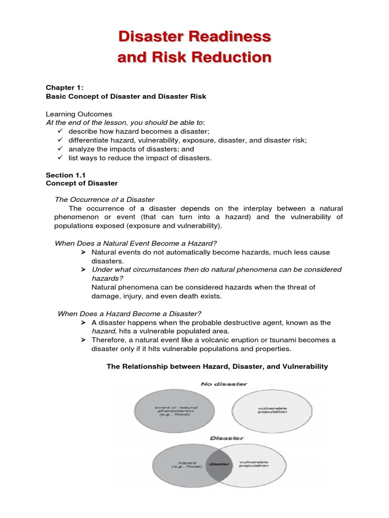 Disaster Preparedness | PDF | Hazards | Disaster Risk Reduction