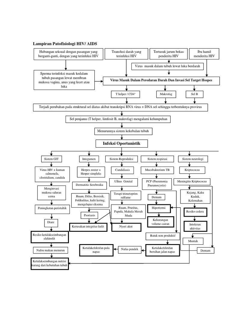 Patofisiologi HIV/AIDS | PDF