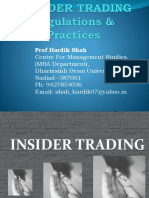 Insider trading