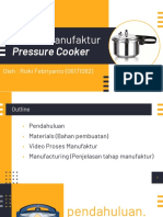 Manufaktur Pressure Cooker (Panci Presto)