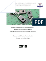 Mediciones circuito amplificador 17V R1 varios valores