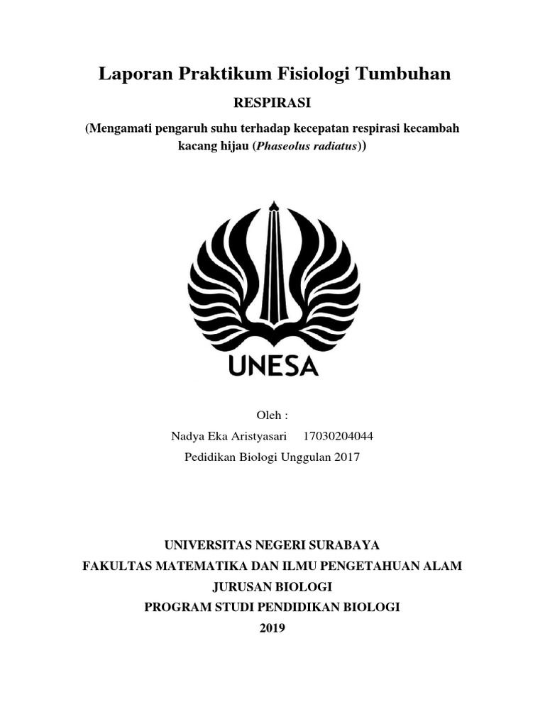 Laporan Praktikum Fistum 6 Respirasi