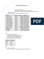 Advanced Excel Cia 2