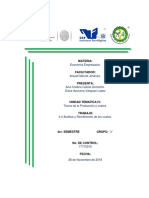 Analisis y Rendimiento de Los Costos