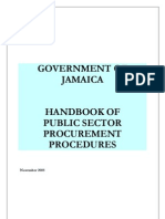 Government of Jamica Procurement Guide