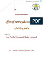 Effectofearthquakeongravityretainingwalls