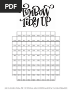 Tombow Tidy Up 1 PDF