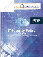 IT Security Policy Handbook