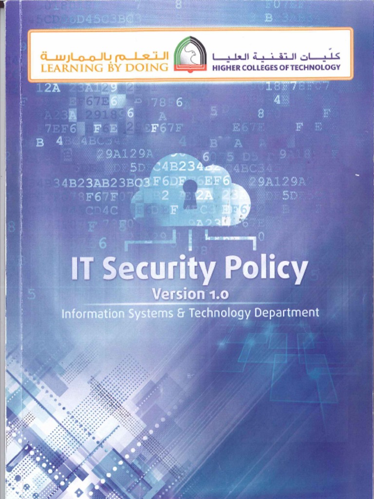 IT Security Policy Handbook | PDF | Information Security | Password