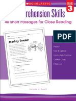 New Scholastic Comprehsion Skills Grade 3 PDF