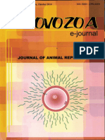 Ovozoa Jurnal Reproduksi Hewan Vol 3 No 2