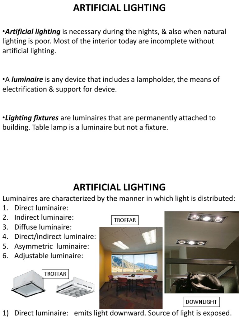 Lecture 4 | PDF | Lighting | Architectural Elements