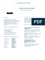 CV - David Fixx BGT