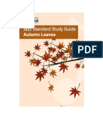 Autumn Leaves Study Guide Preview