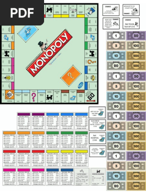 American Girl Monopoly Game Printables PDF | PDF