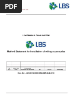 Method Statement For Installation of Electrical DB | PDF | Safety ...