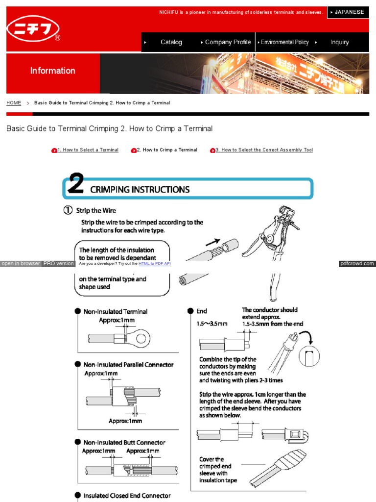 Crimping Guide 23 PDF PDF