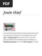 Joule thief - Wikipedia