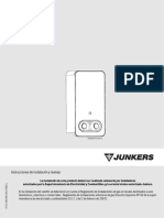 Manual HydroSense Instalación y Manejo Junkers CLJ 1 CLJ PDF