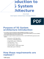 Introduction To 5G System Architecture