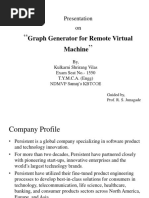 Graph Generator for Remote Virtual Machine