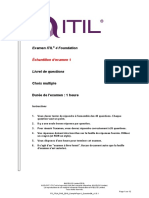 1 - FR - ITIL4 - FND - 2019 - SamplePaper1 - QuestionBk - v1.3.1