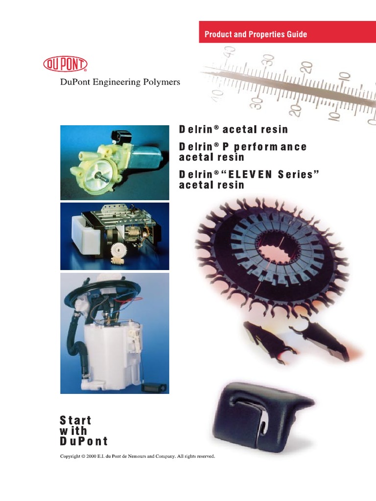 Delrin Data Sheet PDF | PDF