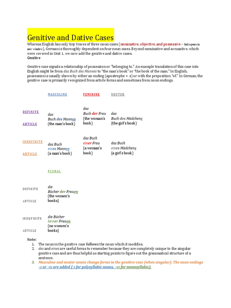 GENETIV | PDF | Grammatical Gender | Scientific Classification