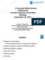 Pediatric Focused Safety Review Aripiprazole PDF