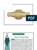 How to perform Namaz (prayer) for women